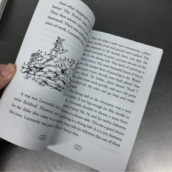 Who Was.. Leonardo da Vinci? Paperback Book - Picture 3 of 6